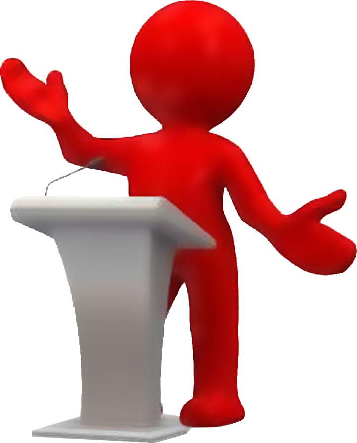 Presentation Clip Art - Master Of Ceremony Png (722x896)