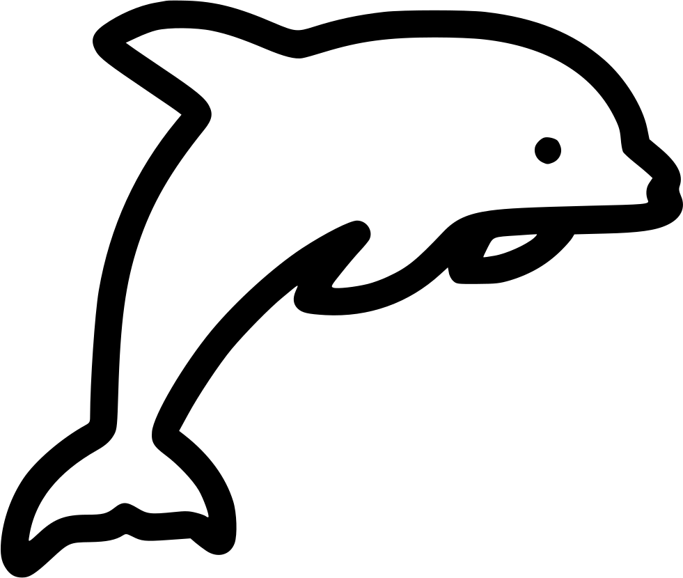 Dolphin Comments - Dolphin Icon Png (981x830)