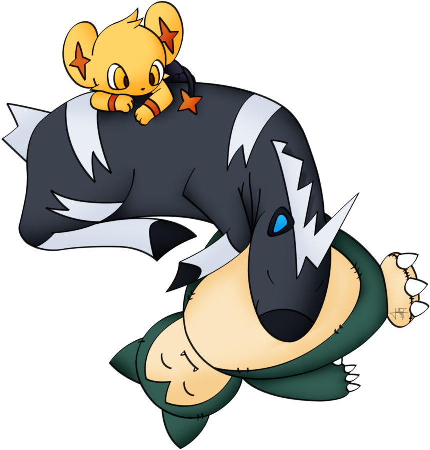 Shinx And Blitzle By Juanca1996 On Deviantart - Shinx (861x929)