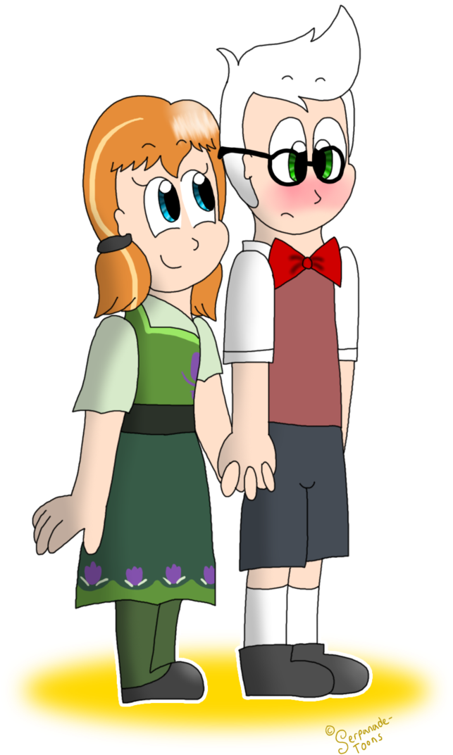 Childhood Sweethearts By Serpanade-toons - Childhood (695x1148)