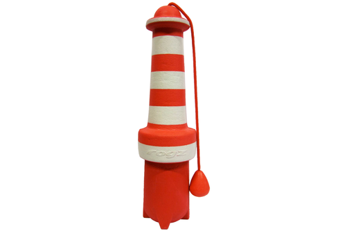 Lighthouse Rogz - Rogz Lighthouse Dog Fetch Toy - Large 250mm (red And (500x500)