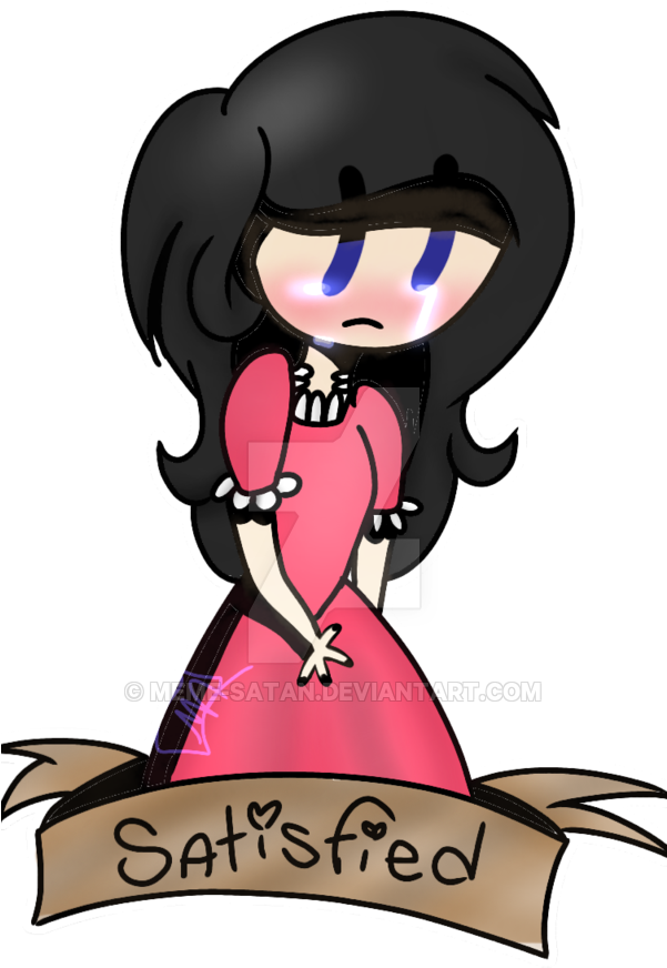 I Will Never Be Satisfied By Meme-satan - Cartoon (600x1021)