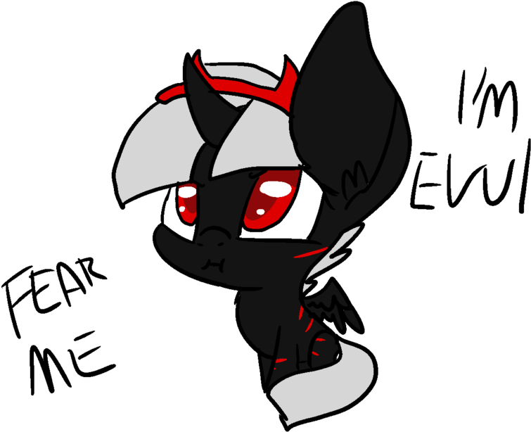 Satan Horse By Ecilasantos - Cartoon (1024x768)