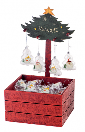 Set 6 Addobbi Natalizi Mod - Glass (458x458)