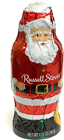 Solid Chocolate Santa Or Christmas Tree Fuller S Cans - Candy (500x500)