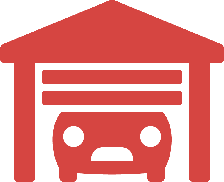 R&m Recklau Garage Doors - Garage Clipart Red (753x612)