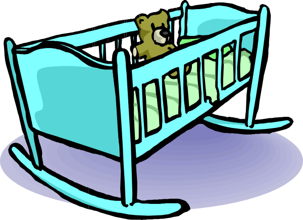 Cradle Clip Art At Clker Com Vector Clip Art Online - Cradle Clip Art At Clker Com Vector Clip Art Online (600x435)