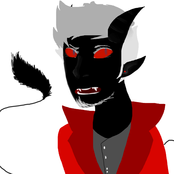 Satan Oc By Blackfur21 - Illustration (600x600)