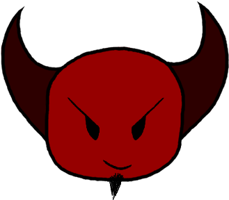 Chibi Satan By Batlover290 - Satan Chibi Png (502x424)