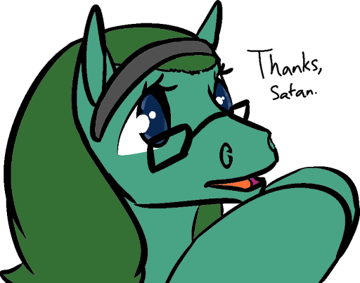 Papae Ha-satan Aleppe - Cartoon (512x402)