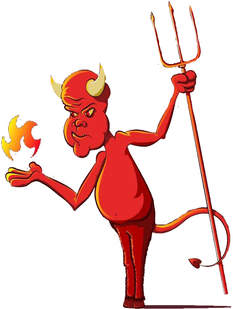 Lucifer Satan Devil - Satan Cartoon (753x1000)