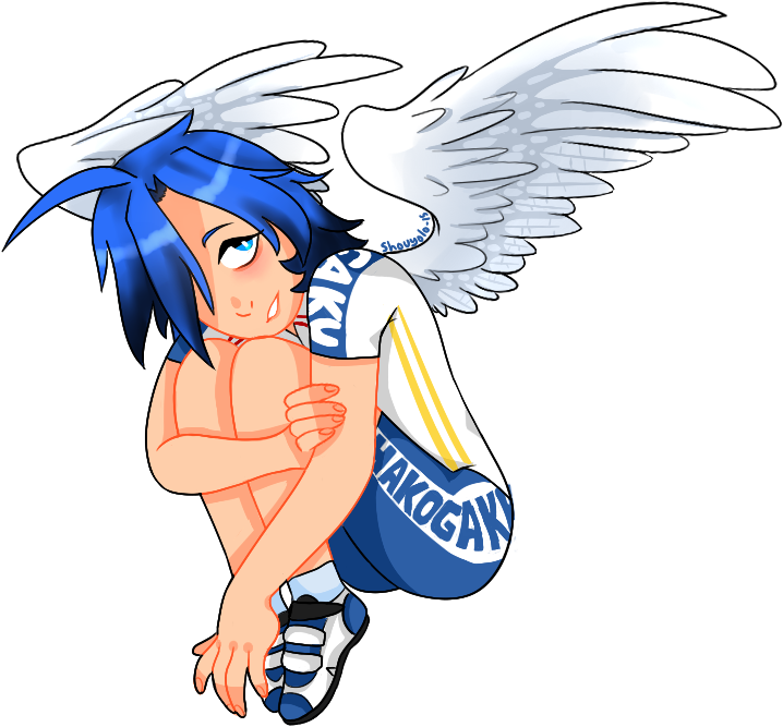 I Drew Him With Wings But He's Actually Satan By - Cartoon (747x686)