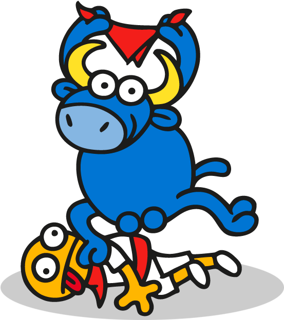 Kukuxumusu Drawing Brand Flea Clip Art - Toro Kukuxumusu San Fermin (800x695)