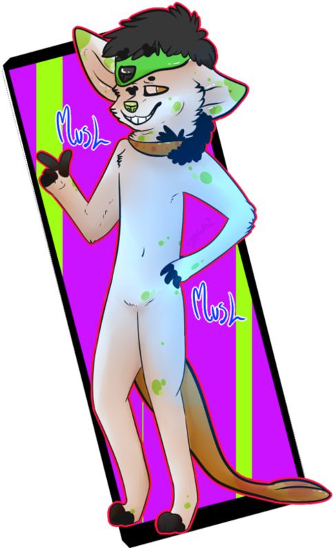 Mush Mush Anthro By Flea-bites - Cartoon (999x799)