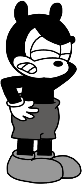 Cubby Bear Scratching Because Of Fleas By Marcospower1996 - Cartoon (894x894)