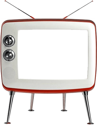 Old School Tv Transparent Streaming Tv News For Cord - Old School Tv Png (407x555)