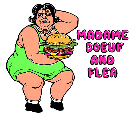 Madame Boeuf And Flea (459x411)
