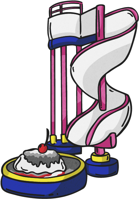 Sundae Slide Icon - Sundae Slide (613x641)
