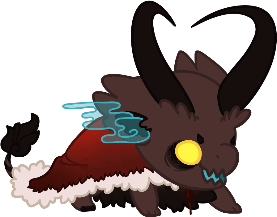 Tiny Satan Baby On Toyhouse - Illustration (931x733)