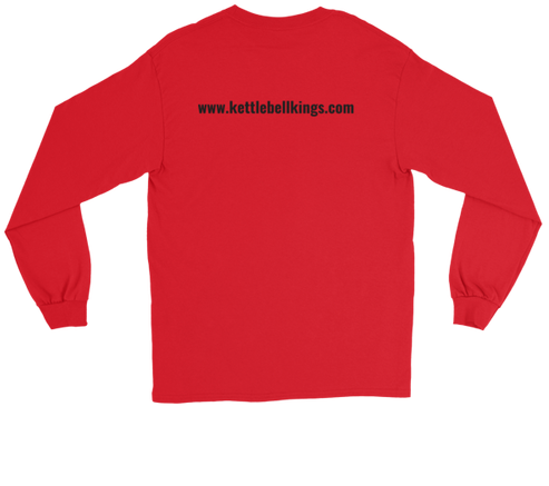 Long Sleeve Kettlebell T-shirt - Festiproper The Do Less Long Sleeve In Maroon - Sloth (500x500)