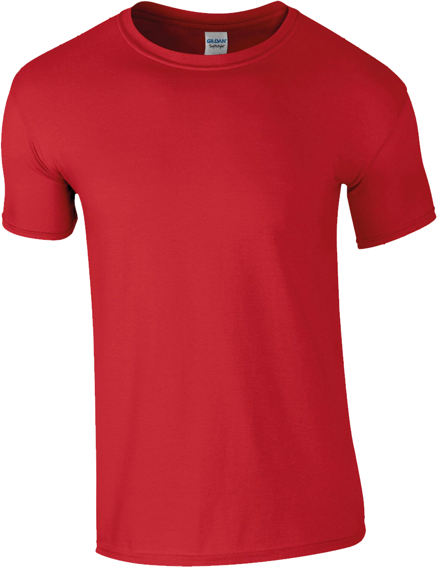 Gildan Men's Softstyle Short Sleeve T-shirt - Gildan 64000 Heather Red (1200x1200)