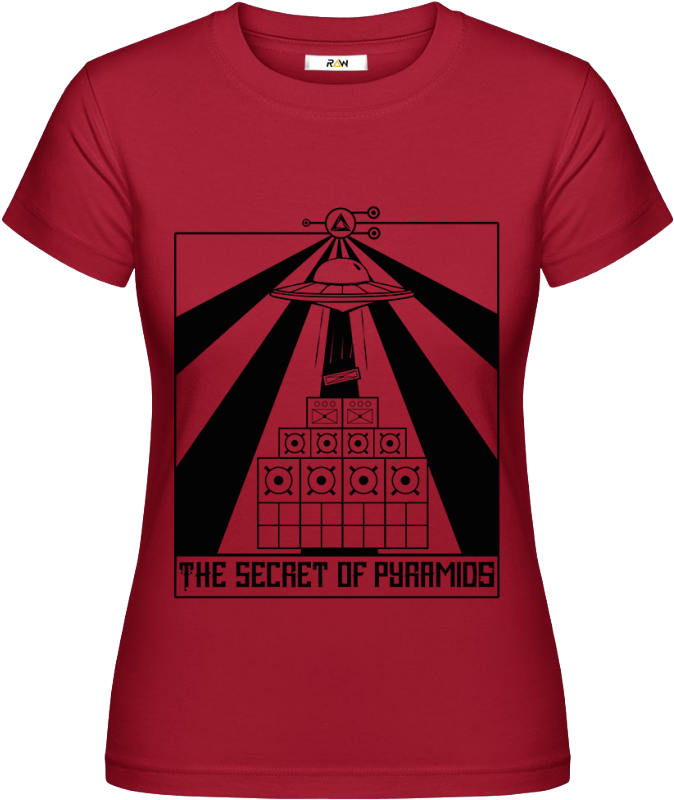 T-shirt Secret Of Pyramids - T-shirt (750x962)