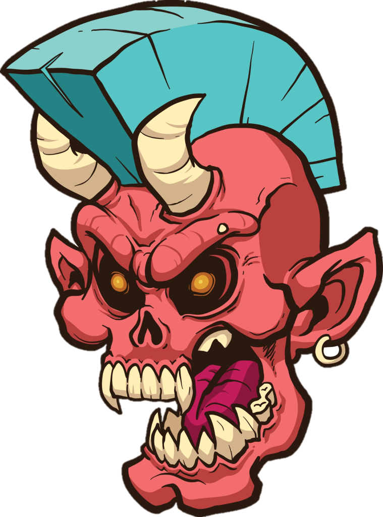 Punk Demon - T-shirt - Head Punk (759x1024)