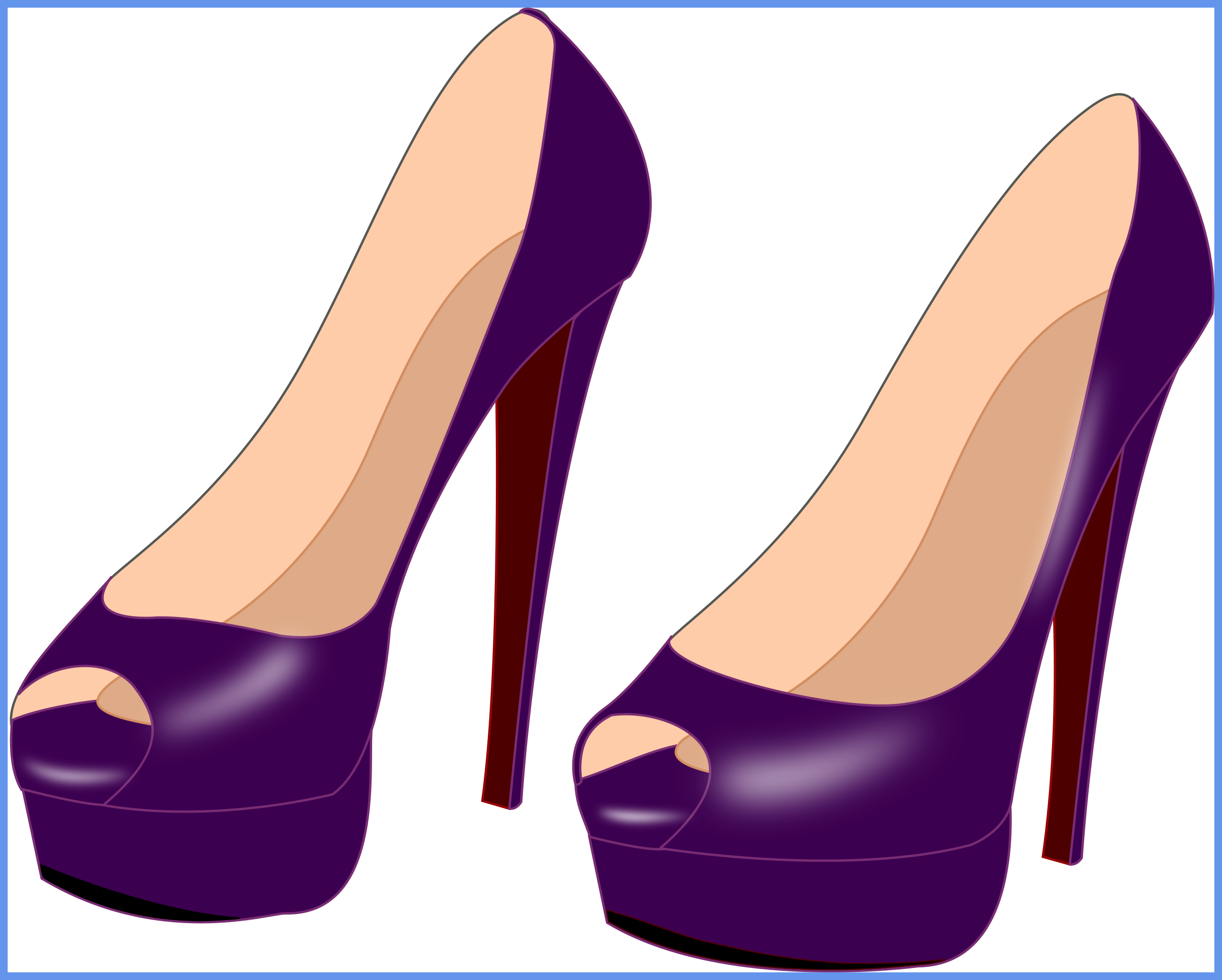 Incredible From Solvera By Send You These New Svg Pic - High Shoes Clipart (2430x1949)