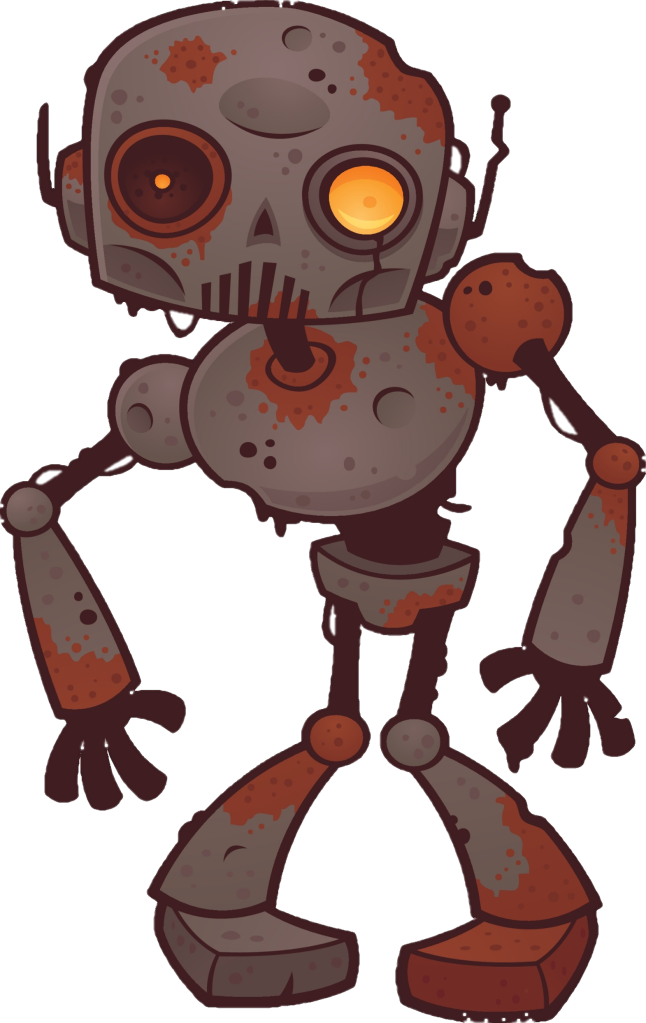 Zombie Robot - T-shirt - Zombie Robot (646x1023)