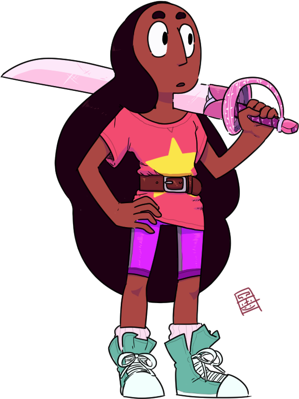 T-shirt Connie Pink Vertebrate Fictional Character - Connie Steven Universe Shirt (688x920)