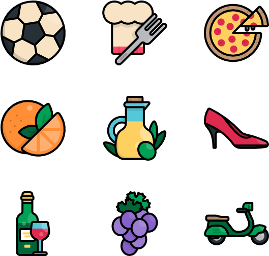 Italy - Sport Equipment Clipart Png (600x564)