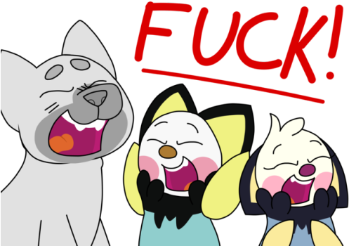 Who's Letting These Children Swear - Cartoon (500x365)