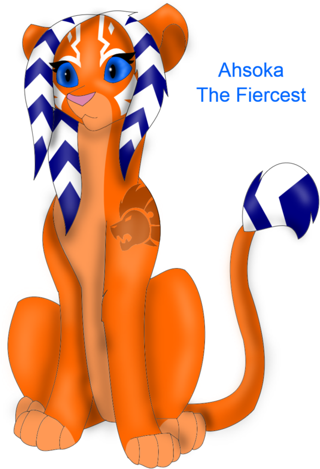 Ahsoka Lion Guard By Silvea129 - Stuffed Toy (774x1033)