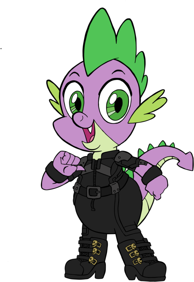 Spike In Battle Uniform By Edcom02 - Uniform (784x1018)