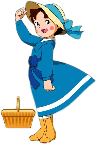 Heidi's Grandfather Clara Animation Clip Art - De Heidi Anime (736x552)
