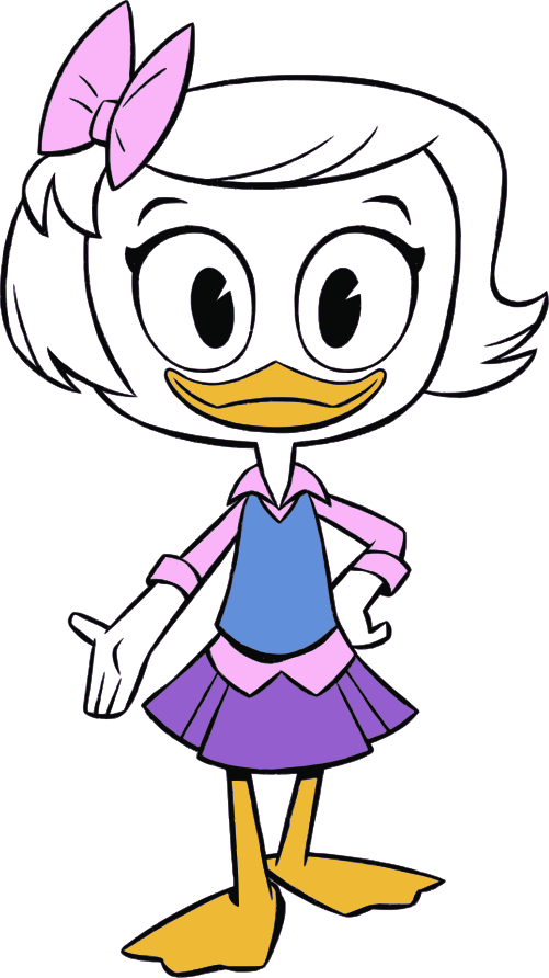 Gaia Personaggio Ducktales - Webby Ducktales Coloring Pages (501x892)
