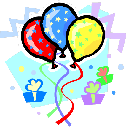 Next Week, Sunday, October 6th Is The 25th Birthday - Birthday Cake Clip Art (425x428)