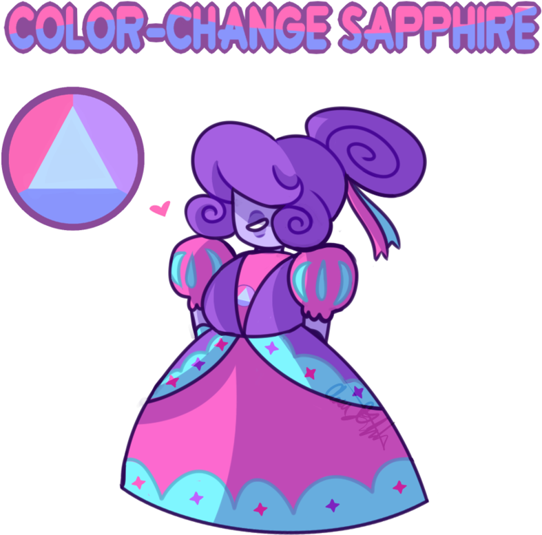 Color Change Sapphire - Color Change Sapphire Steven Universe (894x894)