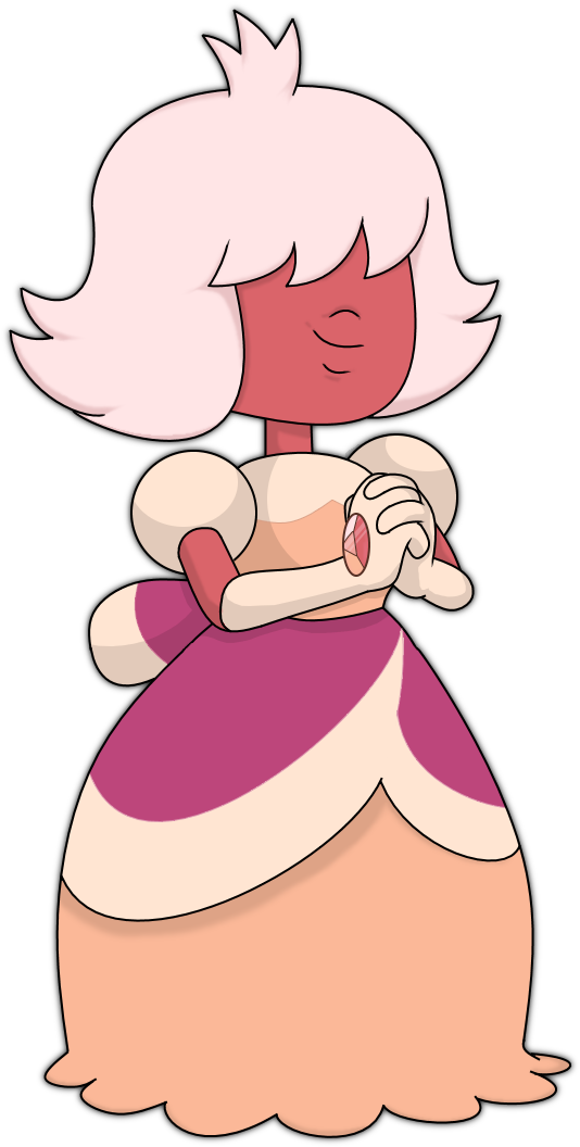 She Did - - Peach Sapphire Steven Universe (573x1104)
