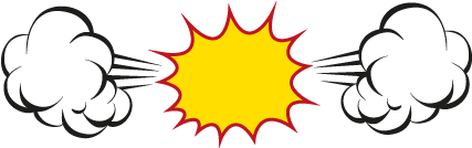 Bubble Cloud Explosion Clip Art - Nubes Explosivas Png (500x500)