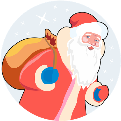 Gifs Y Fondos Pazenlatormenta - Santa Claus (426x640)