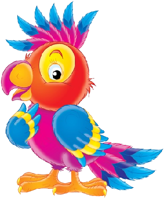 Cartoon Tropical Bird Clip Art - Tropical Bird Clipart (400x400)