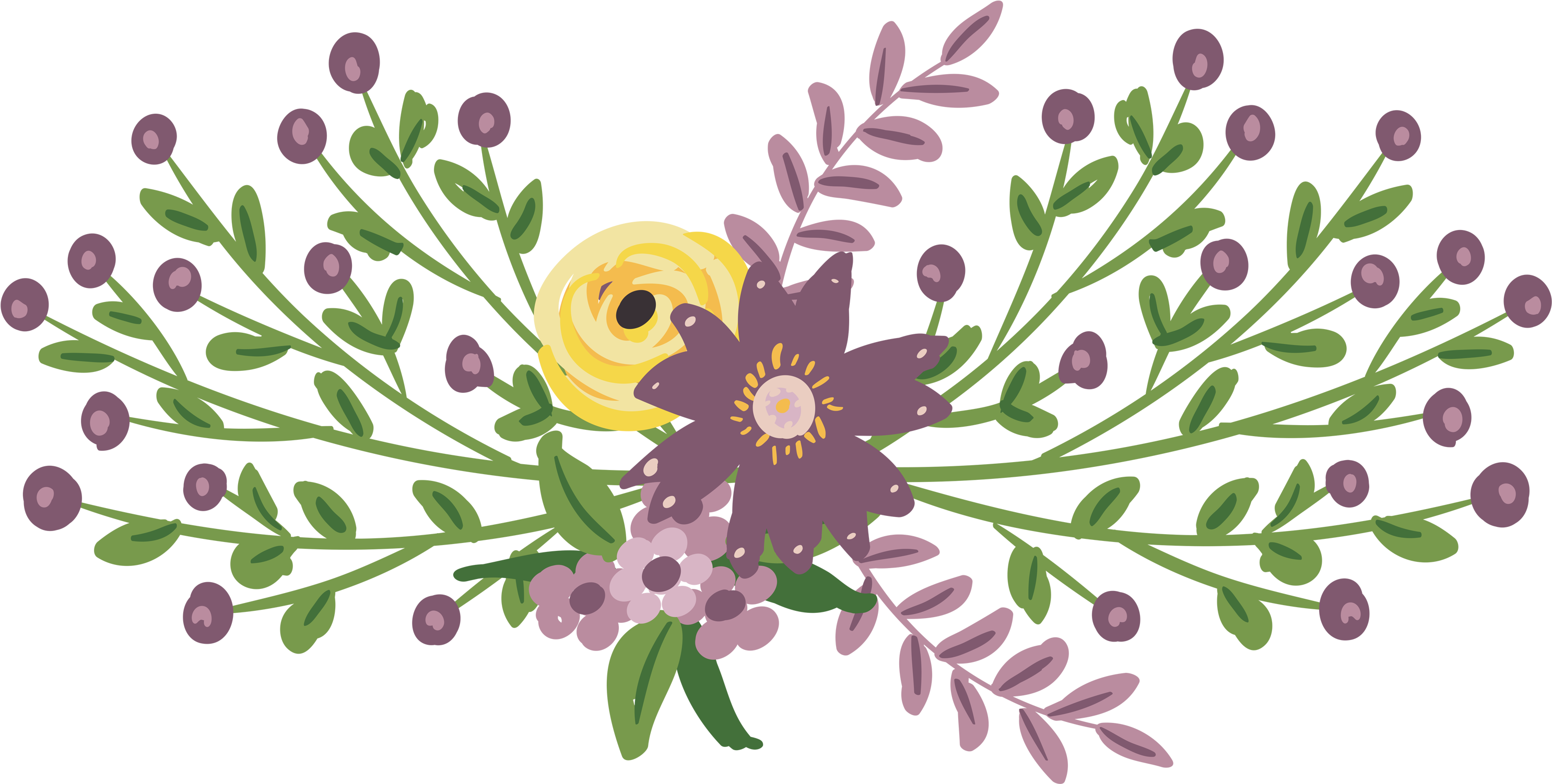 Floral Design Watercolor Painting Flower - Flower (3000x3000)