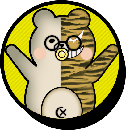 Danganronpa V3 Monosuke Casino Slot Machine Graphic - Danganronpa V3: Killing Harmony (408x423)