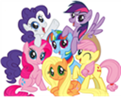 Color Swap Mane 6 My Little Pony Friendship Is Mag - Little Pony Friendship Is Magic (420x420)