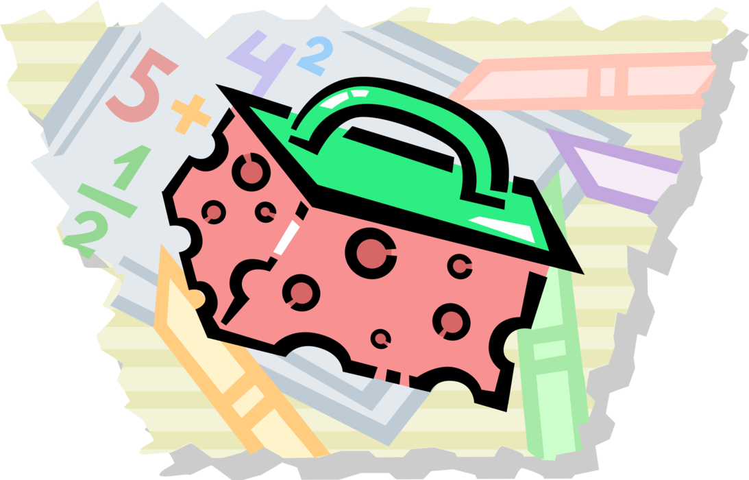 Vector Illustration Of School Classroom Blackboard - Vector Illustration Of School Classroom Blackboard (1093x700)