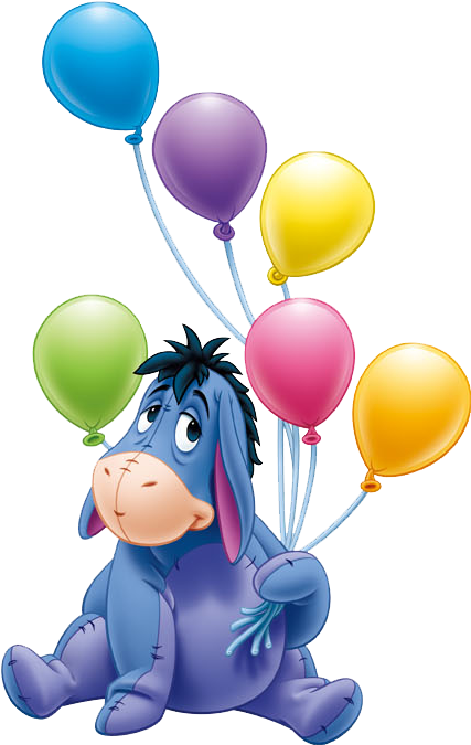 Eeyore Cliparts - Eeyore Happy Birthday (469x701)