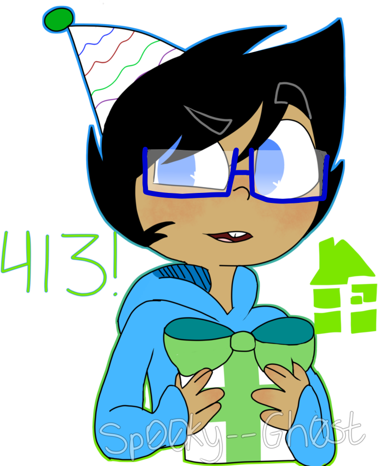Am I Late By Sp00ky Gh0st - Cartoon (861x929)