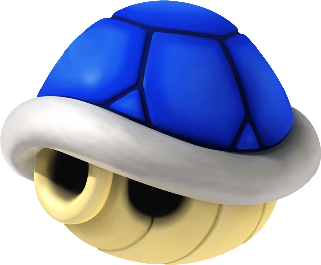 Shell Mario - Mario Kart Green Shell (700x700)