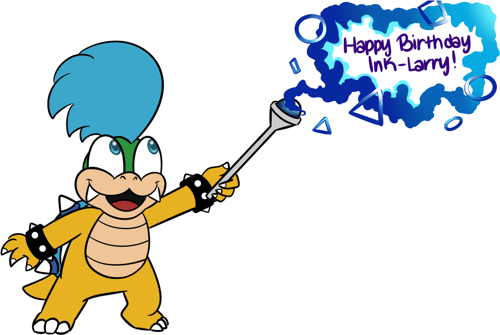 “sorry I'm A Day Late But Happy Birthday @ink- - Cartoon (1000x670)